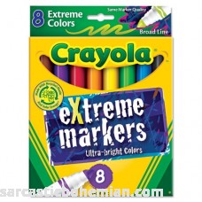 Bulk Buy Crayola Extreme Markers 8 Pkg 3-Pack B007QNF8O2